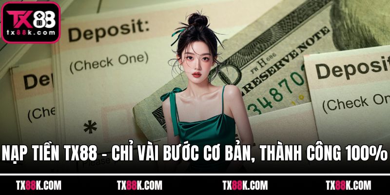 Nạp Tiền TX88 - Chỉ Vài Bước Cơ Bản, Thành Công 100%