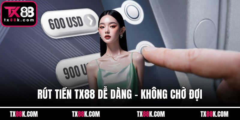 Rút Tiền TX88 Dễ Dàng – Không Chờ Đợi, Không Lỗi Hệ Thống